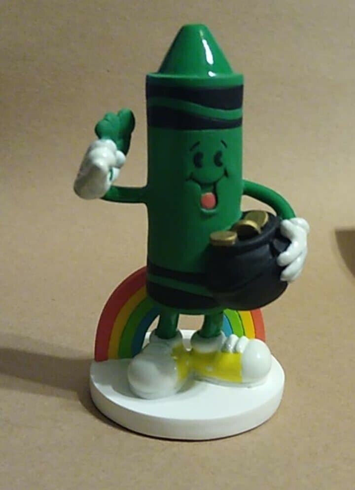🔥 Crayola Collectible Keepsake Figurine - Happy St. Patricks Day NEW 930037