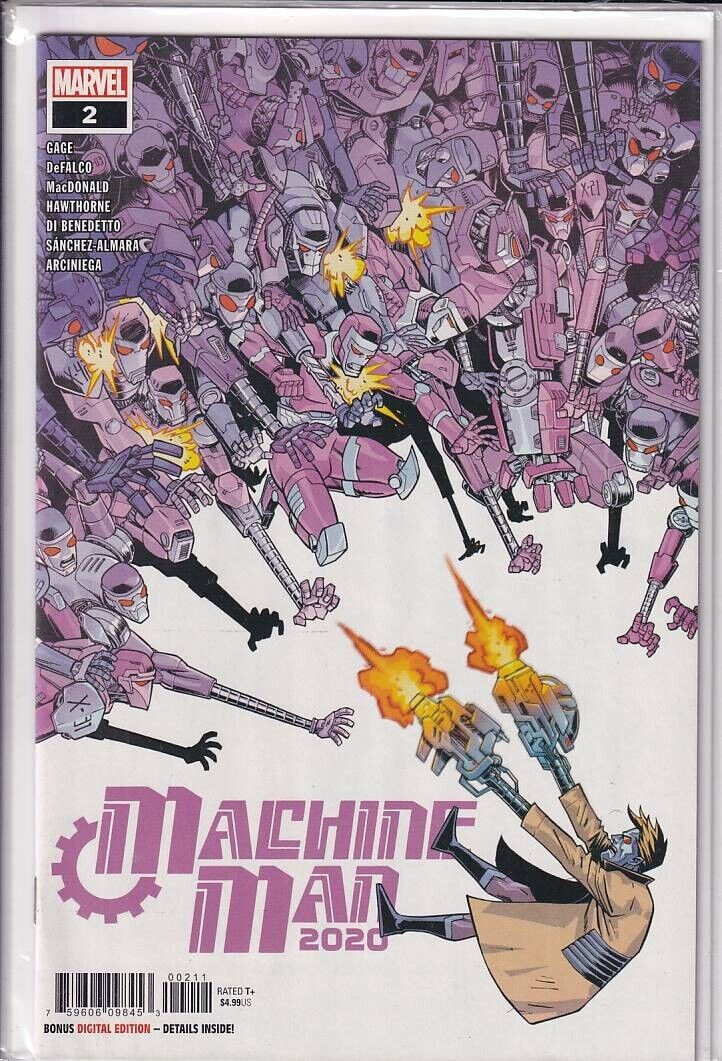 41966: Marvel Comics MACHINE MAN 2020 #2 NM Grade