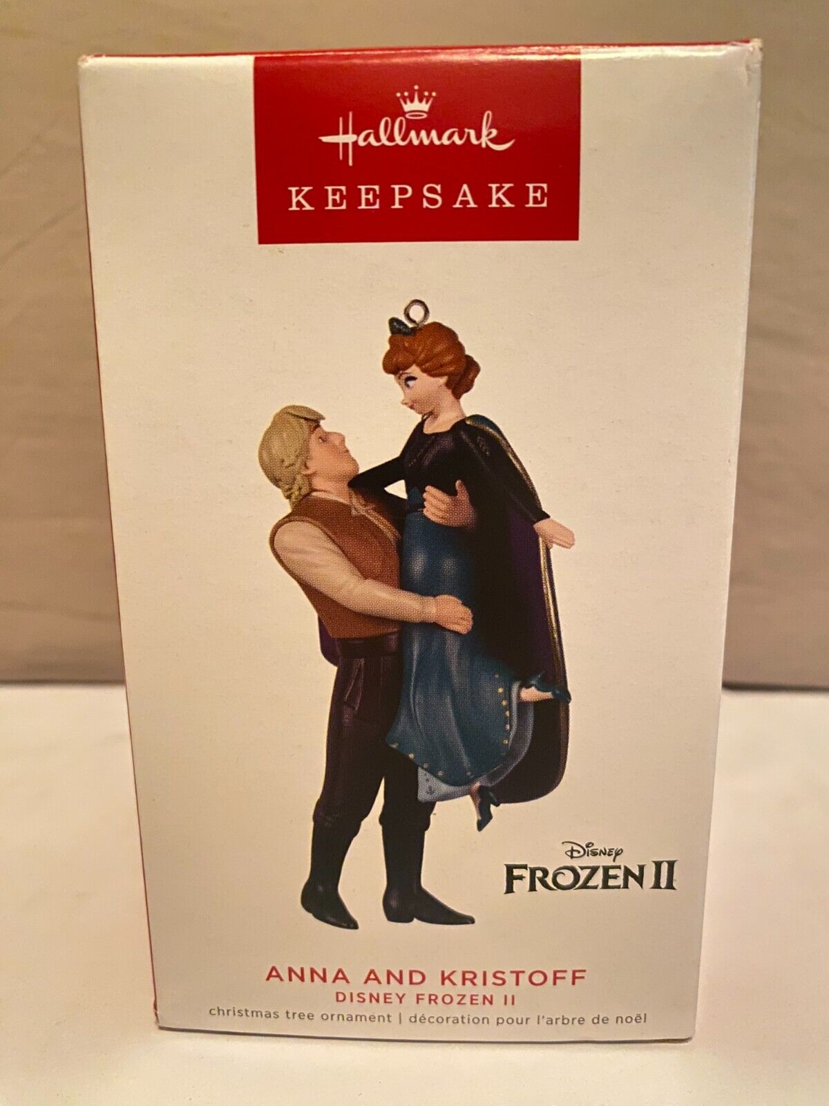 2022 Hallmark Ornament Frozen II Anna and Kristoff Disney Keepsake Ornament New