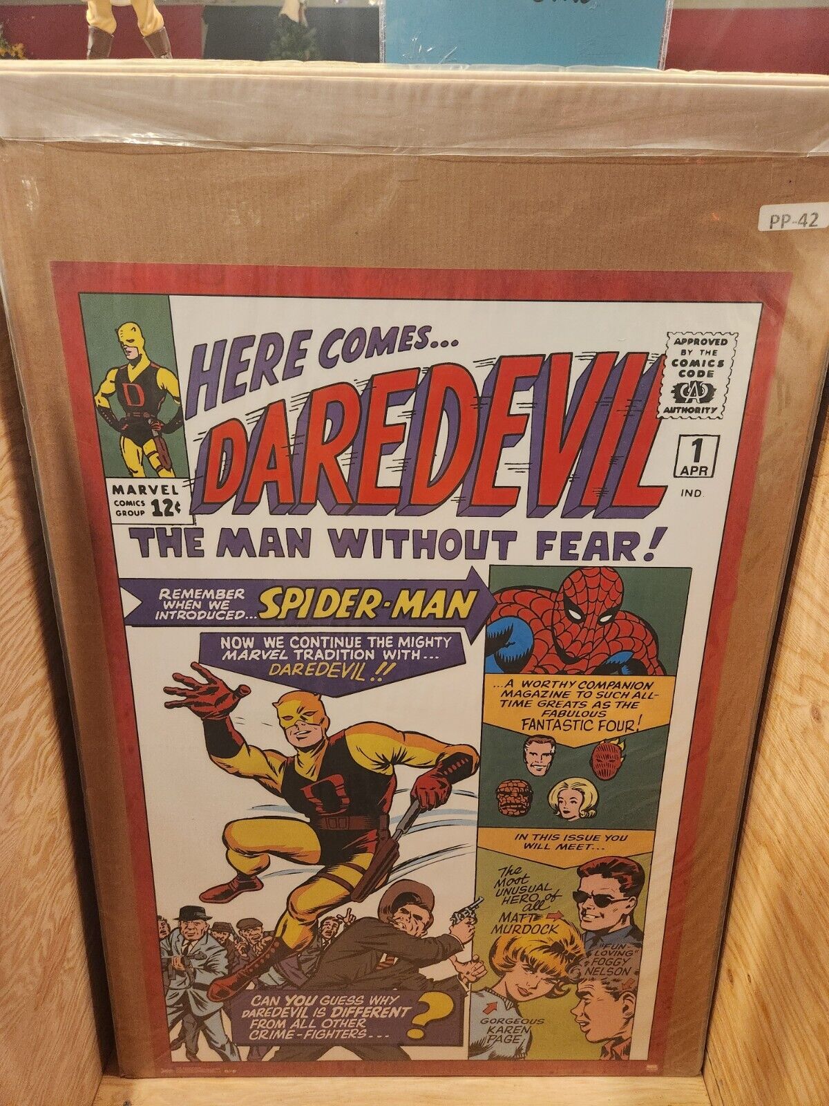 Marvel Comics - Daredevil #1 (1964) - 24x36 Marvel Poster