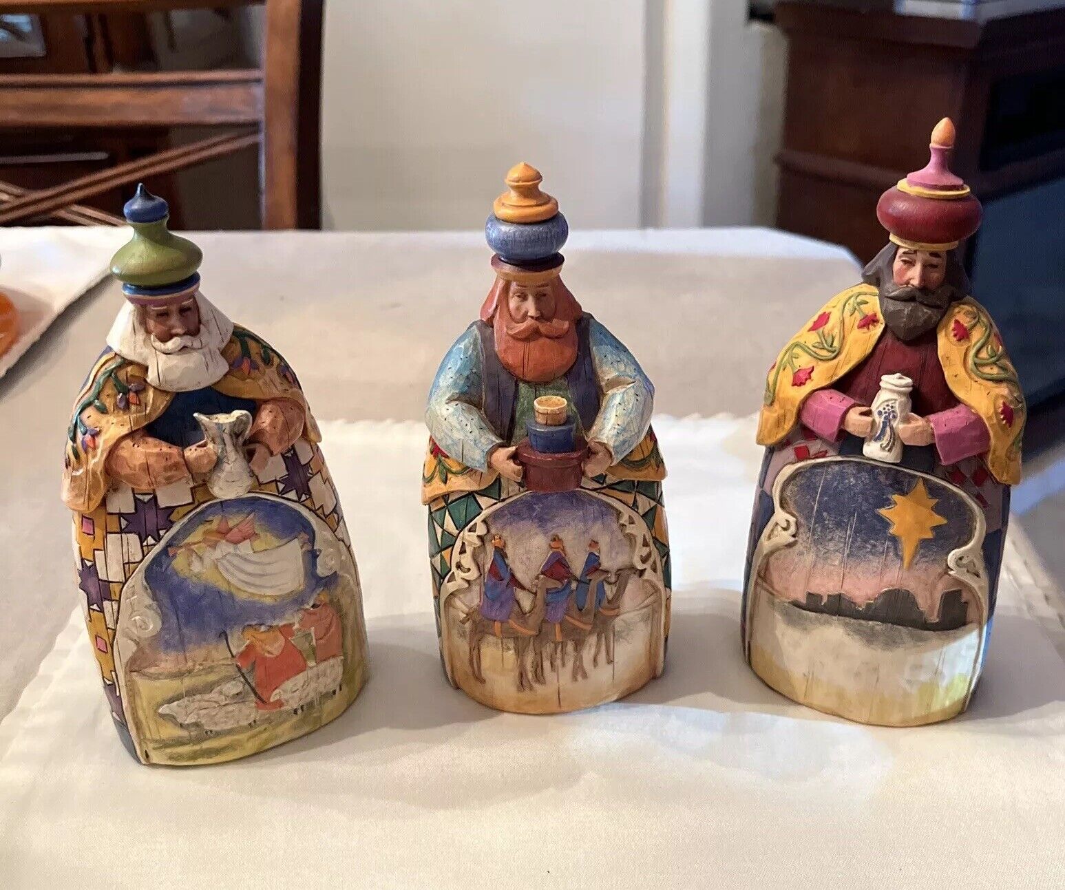 VTG Jim Shore Heartwood Creek Three Wise Men Nativity 2003 113256 figurine