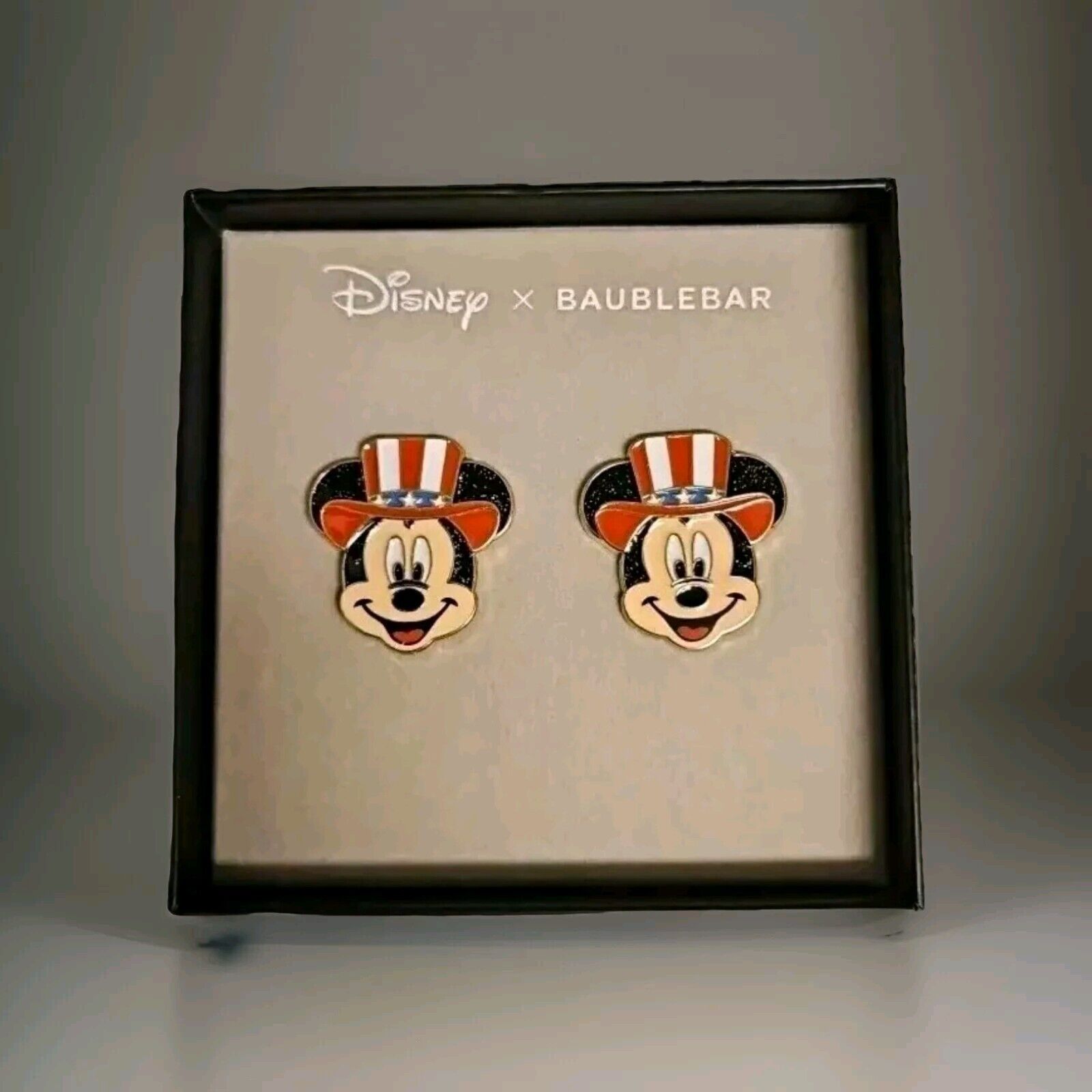 Earrings Disney x Baublebar mickey mouse 4th Of July