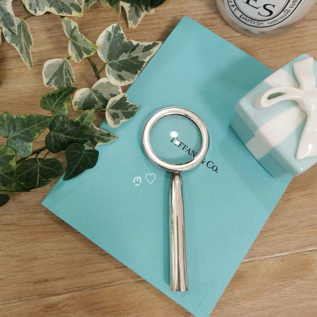 Tiffany & Co. Sterling Silver Magnifying Glass 10cm