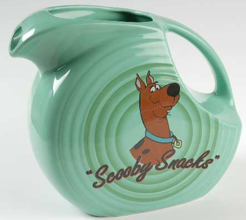 RARE: Fiesta Fiestaware 1998 Warner Bros. Scooby Doo Scooby Snacks Pitcher