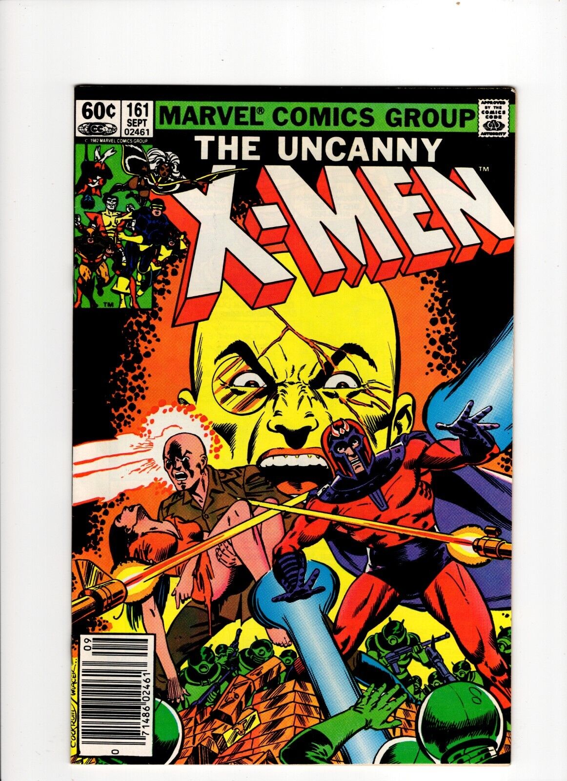 UNCANNY X-MEN #161 (1982): Key- Magneto Origin: High Grade