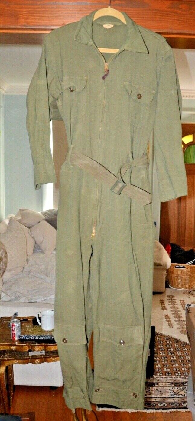 WWII U.S. Army Air Forces Summer Flying Suit 1944 SIZE 38