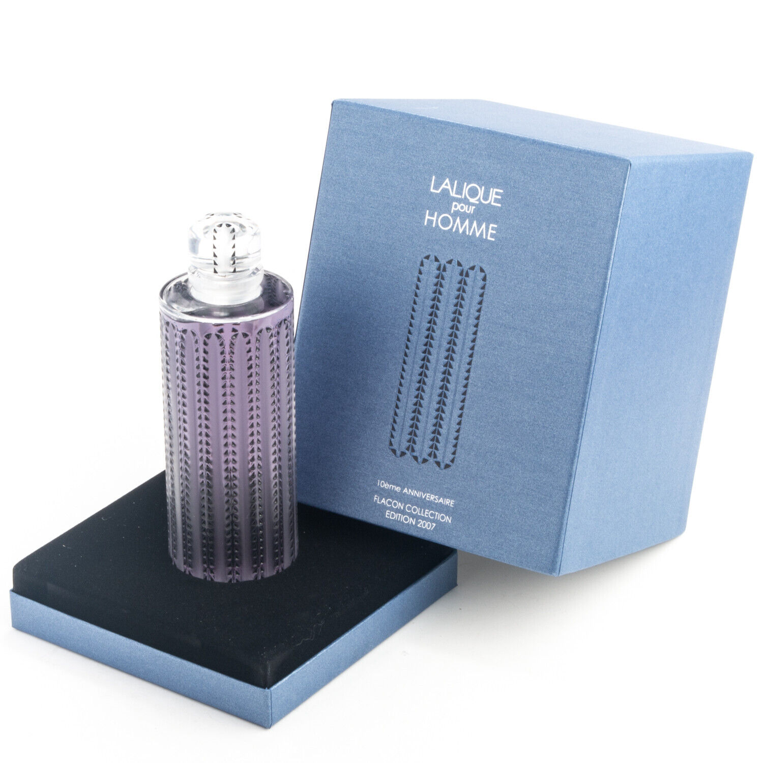 Louxor de Lalique Pour Homme Le Faune 7.7OZ Perfume Bottle Limited Signed Faun