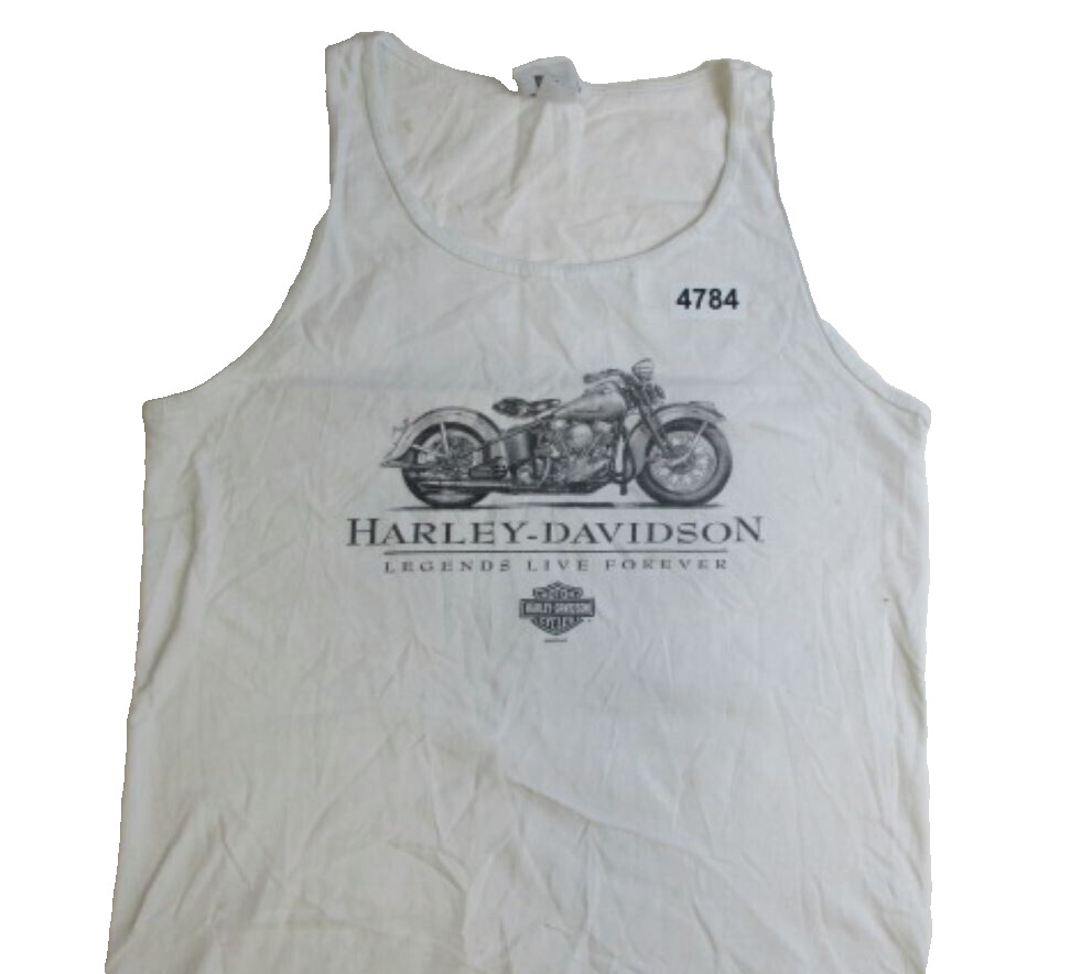 Harley Davidson Shirt Womens Medium Legends Puerto Rico Tank Top Motorcycles