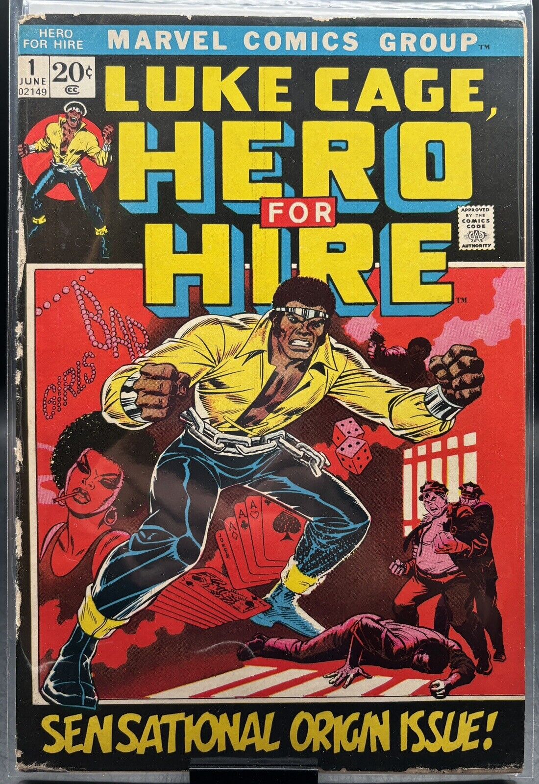 Hero For Hire #1, #2, #3  Origin & 1st Appearance Luke Cage 🔑 1972 Comic Books