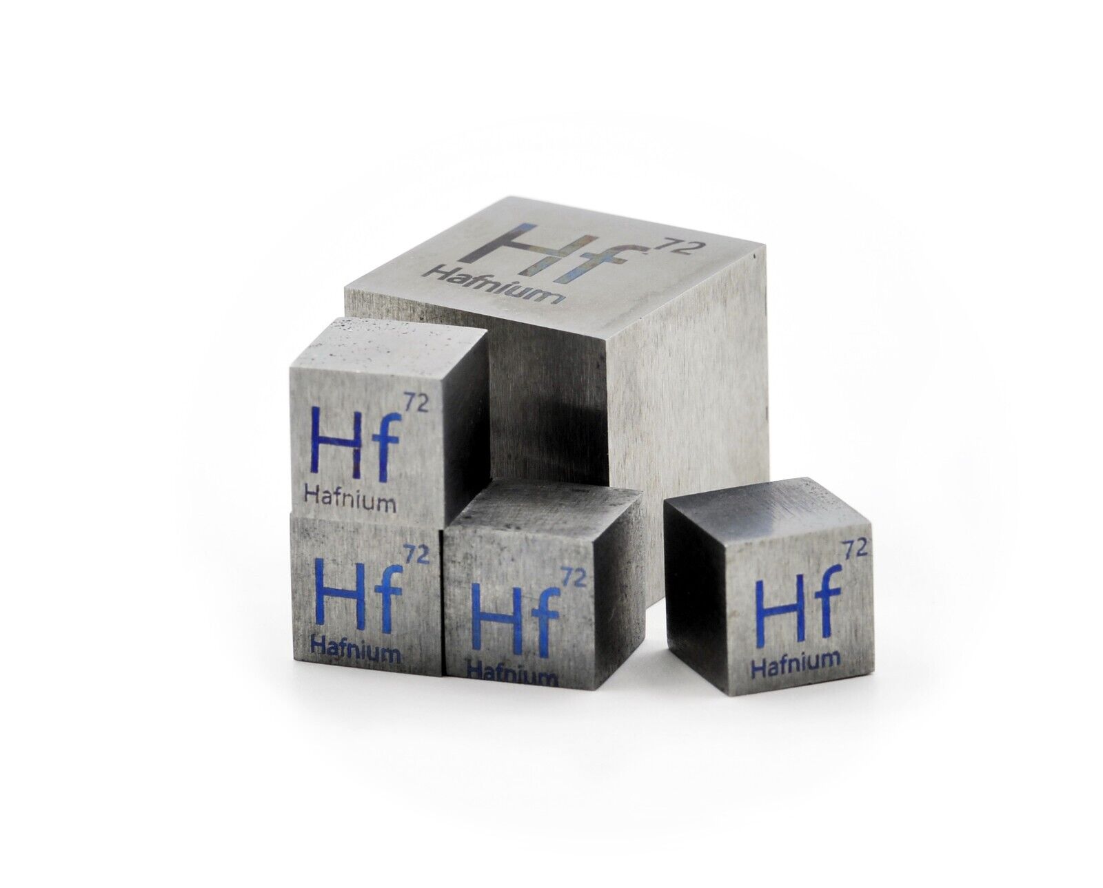 Hafnium Metal 10mm Density Cube 99.9% for Element Collection USA SHIPPING