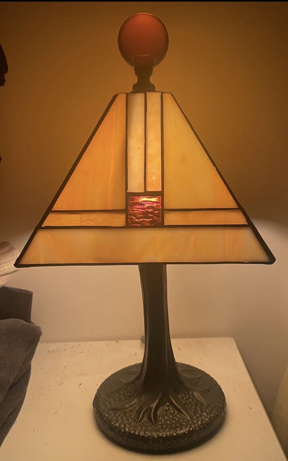 Tiffany Mission Style 11” Lamp