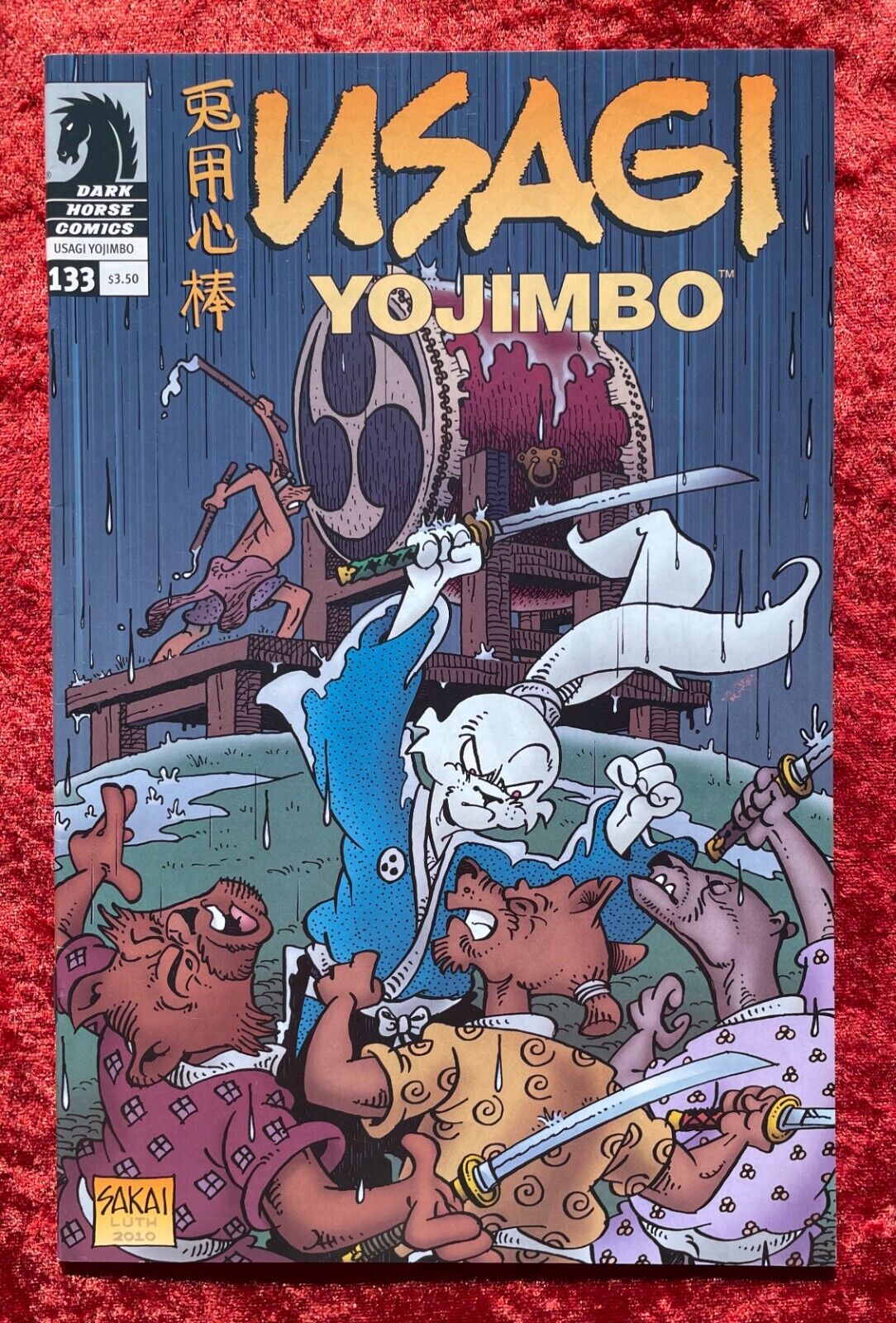 Usagi Yojimbo #133, Dark Horse, 2010; Stan Sakai