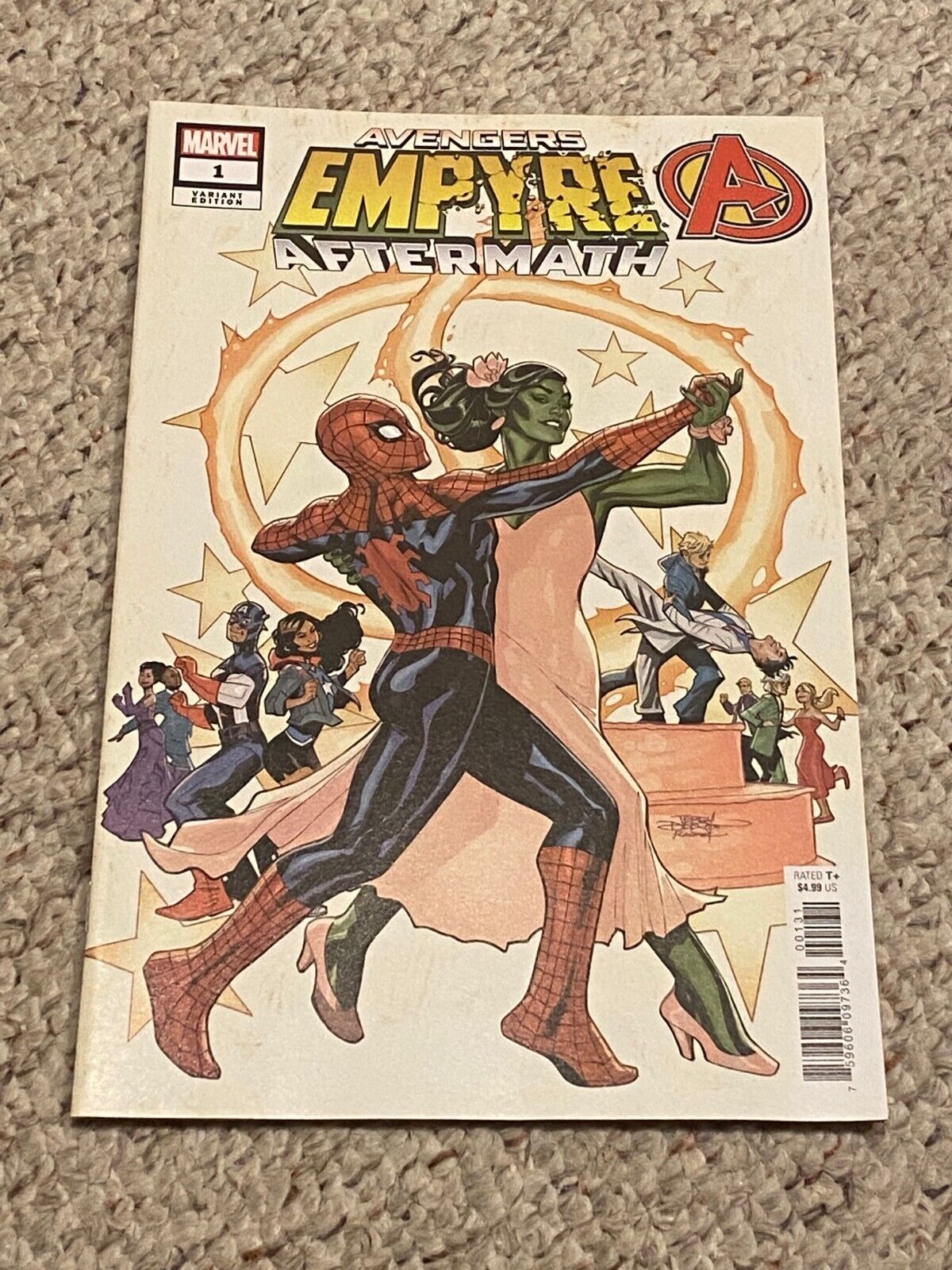 AVENGERS EMPYRE AFTERMATH #1 WITH VARIANT COVER BY TERRY DODSON