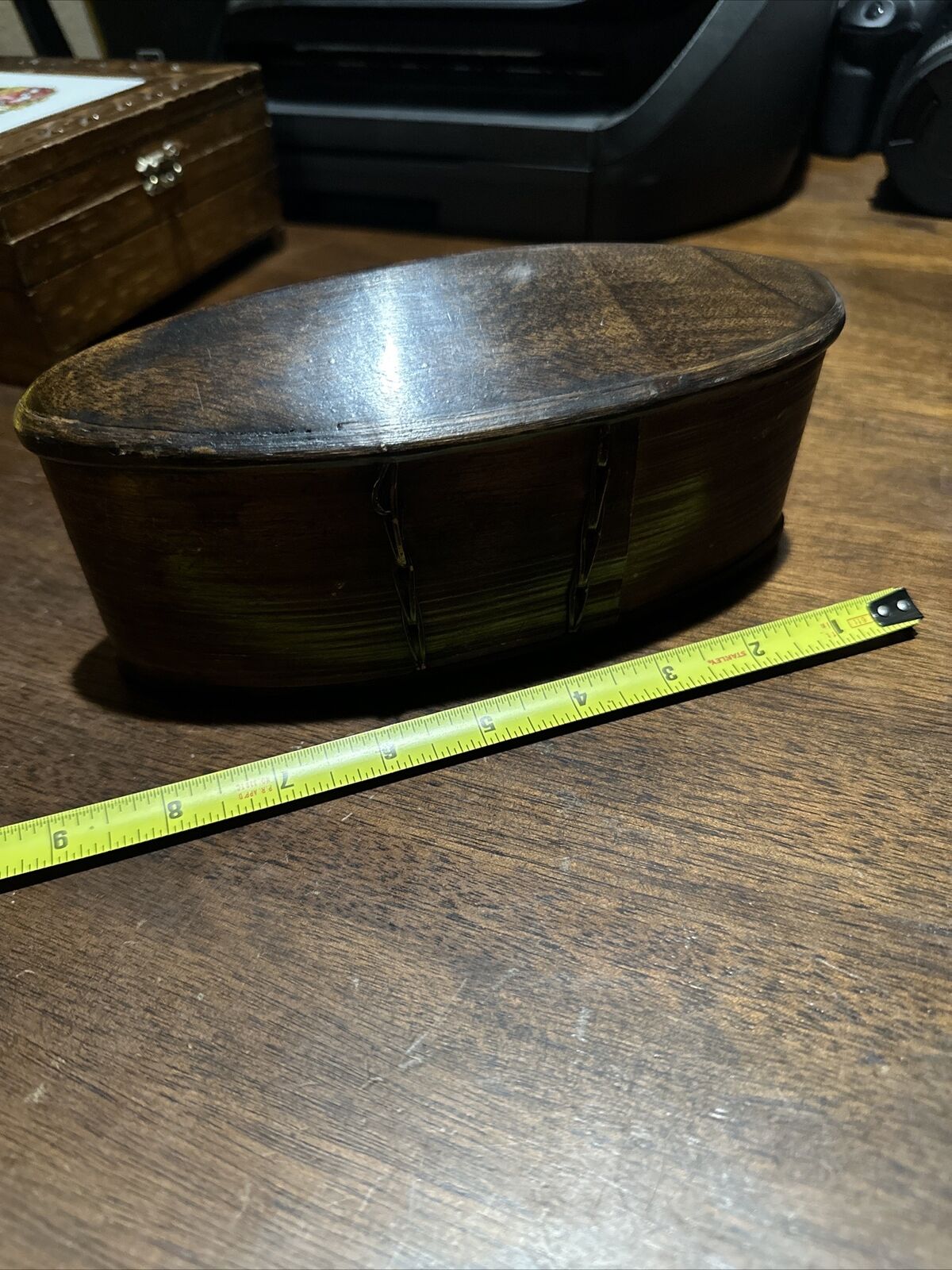 Handcrafted Shaker Style Oval Box