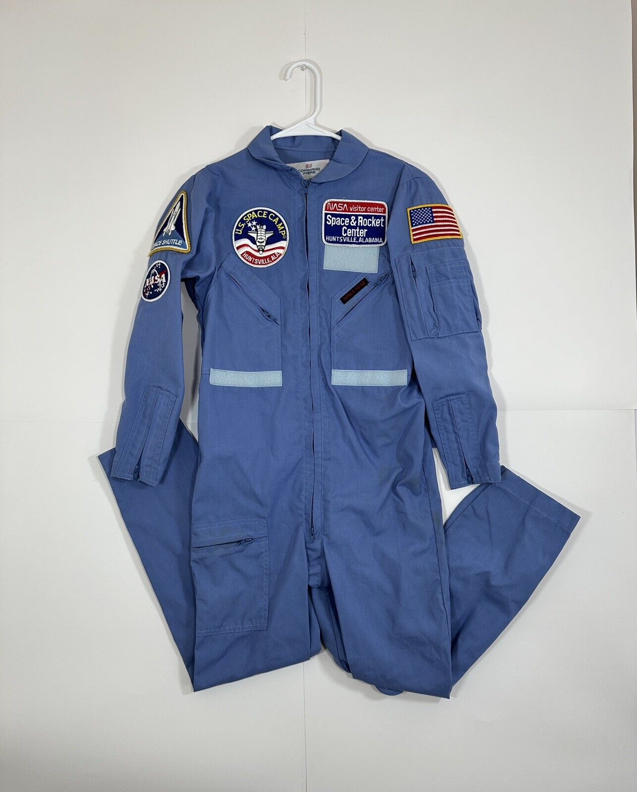 Vintage NASA US Space Camp Space Gear Flight Suit Youth 16 - Adult XS Mexico Y2K