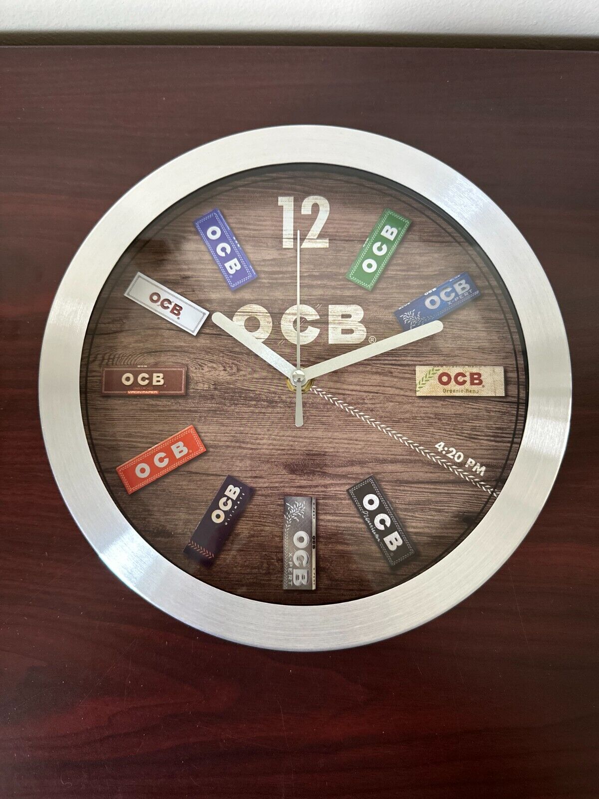 OCB Rolling Papers Clock 420 New In Box Limited Supply
