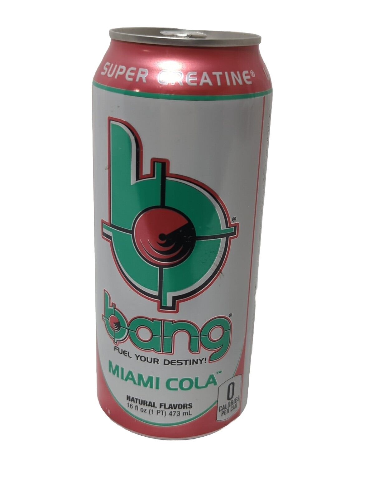 VPX Bang Miami Cola Energy Drink 16 fl oz New Sealed Discontinued Collectible 