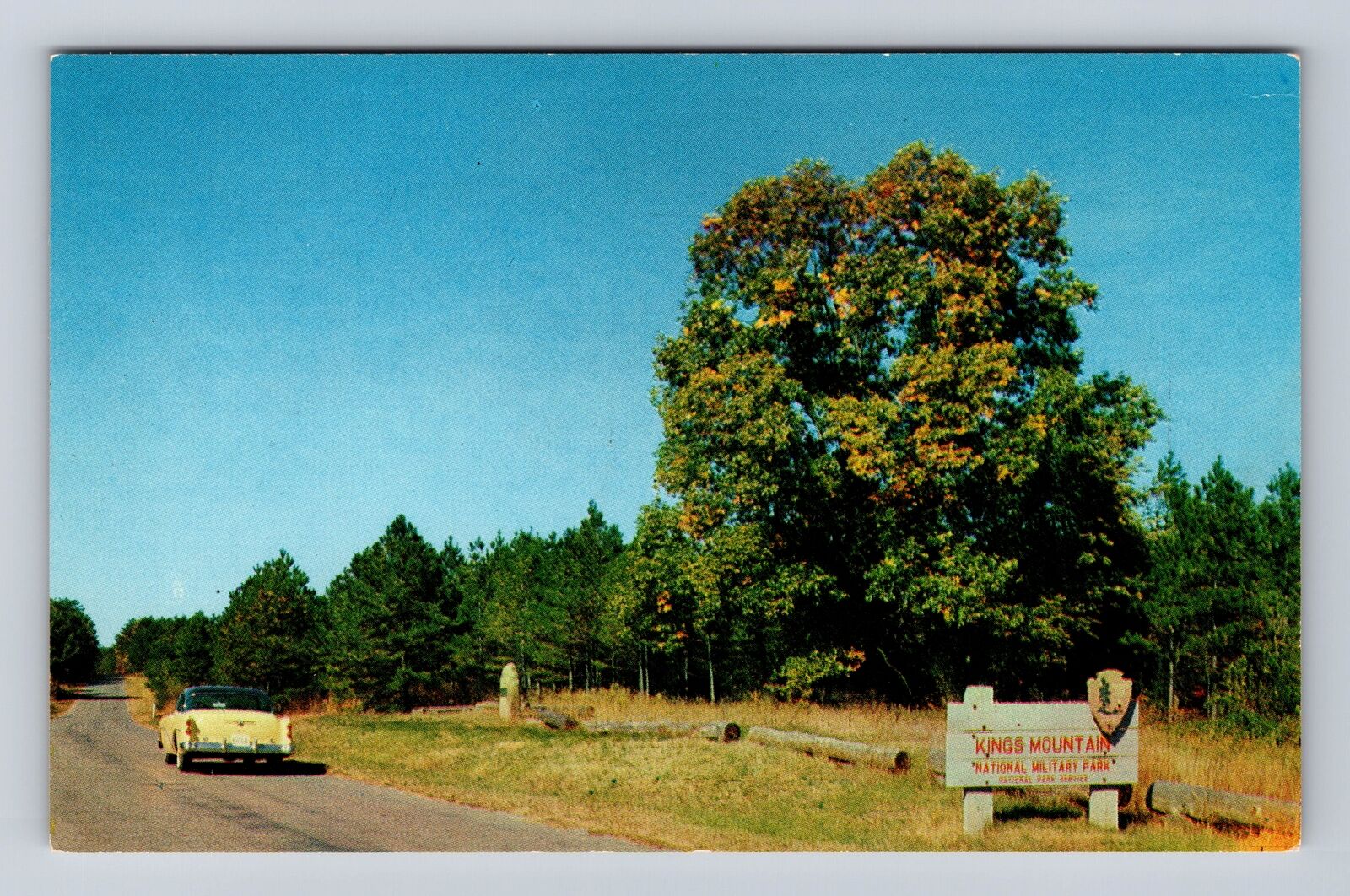 SC-South Carolina, Eastern Entrance, Kings Mountain, Antique, Vintage Postcard