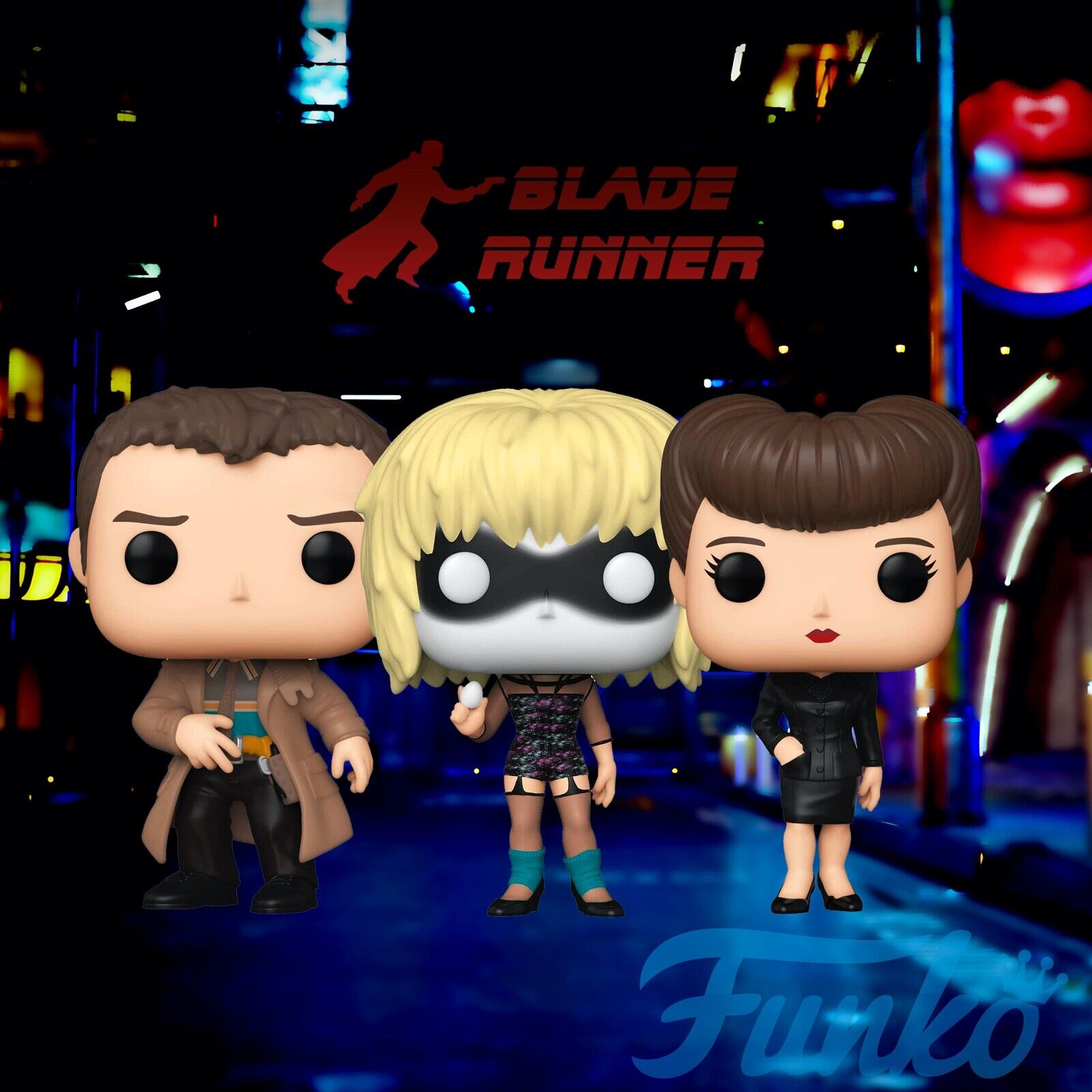 Funko Pop CLASSIC MOVIES Blade Runner - 3 Common Set IN STOCK HARRISON FORD