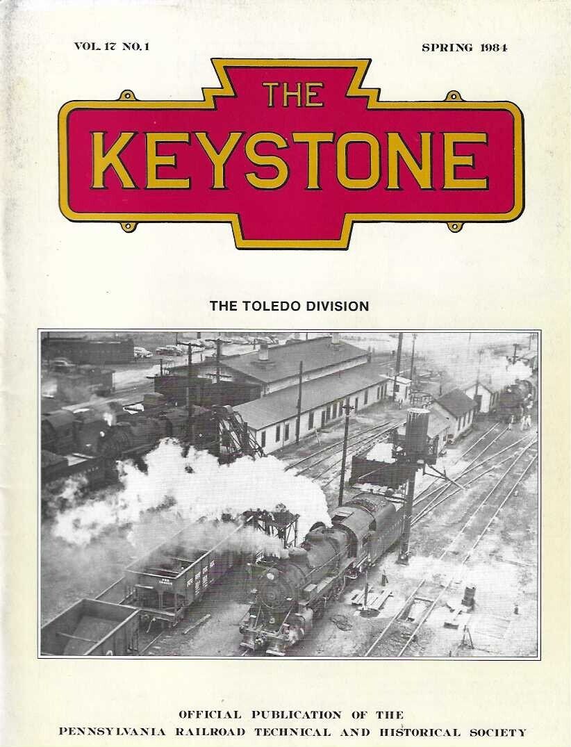 The Keystone Magazine Spring 1984 Toledo Ohio Division Sandusky Coal Shipping