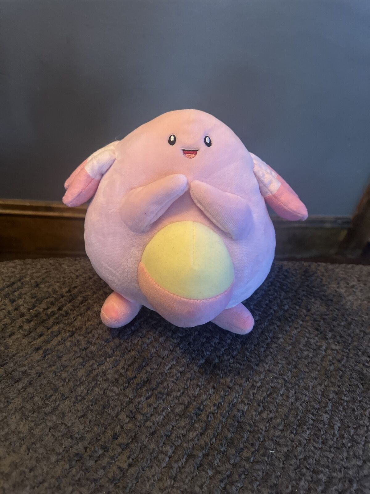 Nintendo Pokemon Center 2018 Original Chansey Pink Stuffed Toy Mascot 9” Plush