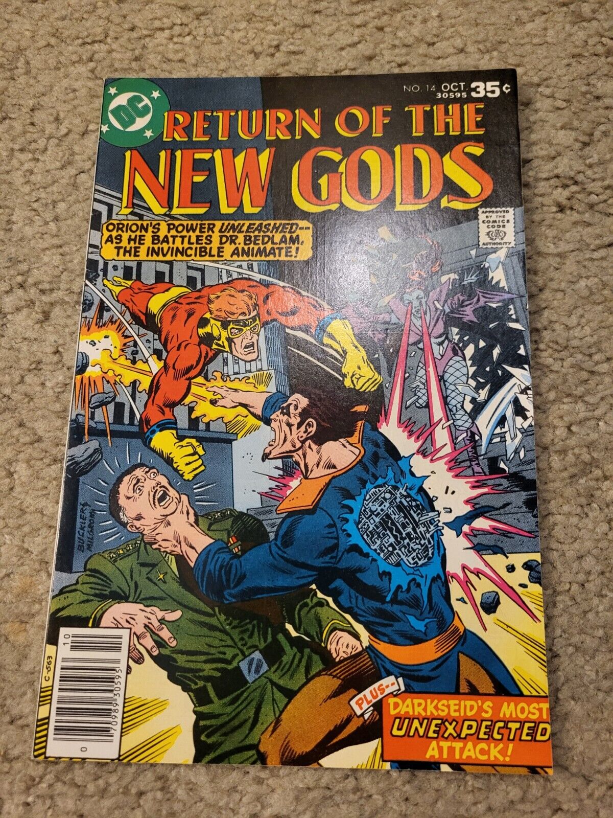 The NEW GODS 14 (Return of The) DC Comics lot Darkseid 1977 HIGH GRADE