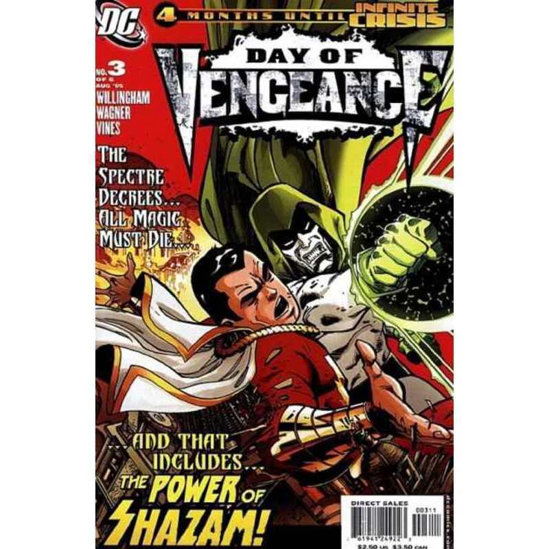 Day of Vengeance #3 in Near Mint condition. DC comics [l|