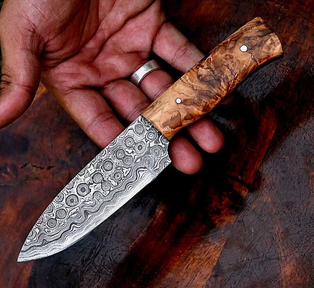 Custom Damascus Hunting Knife Survival Tactical /Hand Forged Damascus Steel 2669