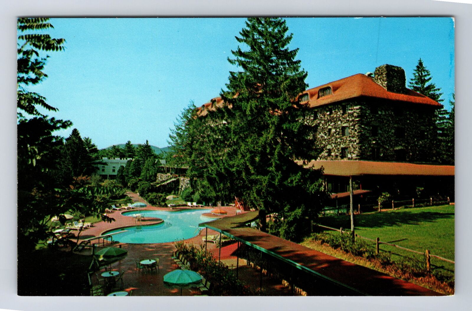 Asheville NC- North Carolina, Grove Park Inn And Country Club, Vintage Postcard