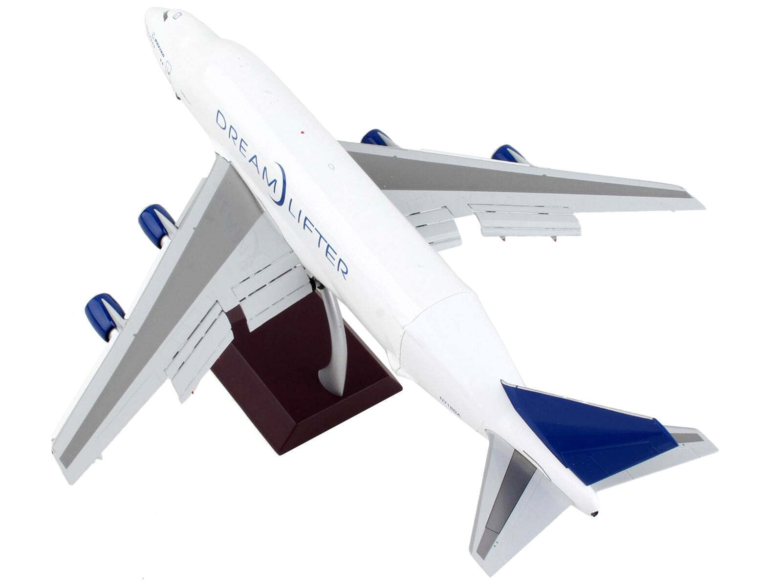 Boeing 747LCF Commercial Flaps Down Dreamlifter 1/200 Diecast Model Airplane