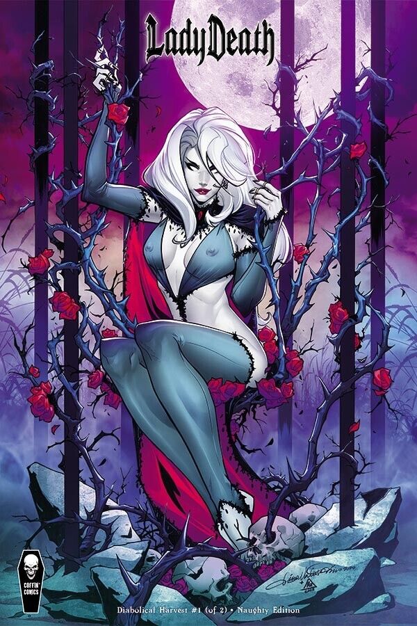 Lady Death Diabolical Harvest #1  Comic Book --SIGNED By Brian Pulido