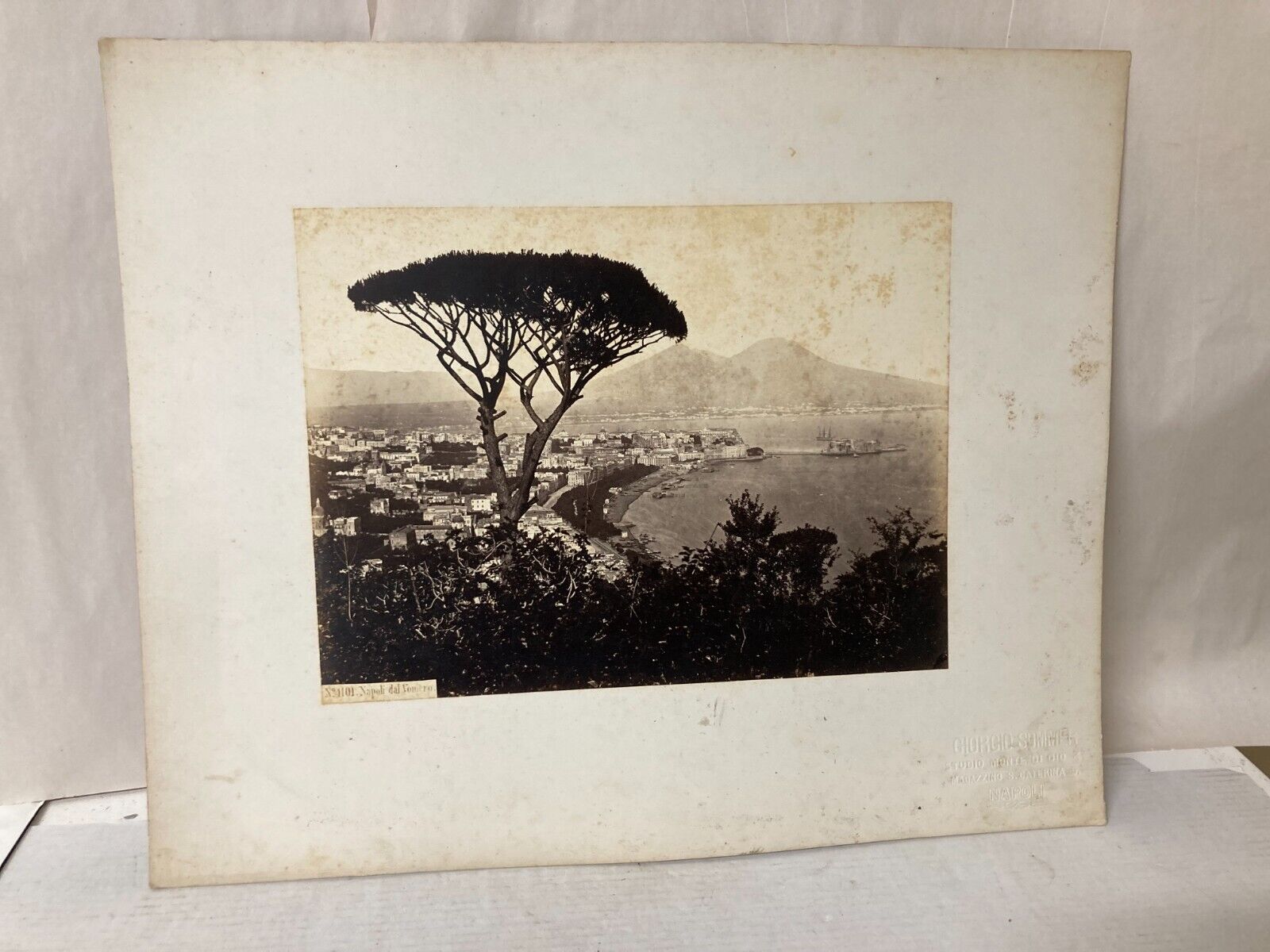 A Rare Collection of 4 Archaeological photographs by Giorgio Sommer circa 1870’s