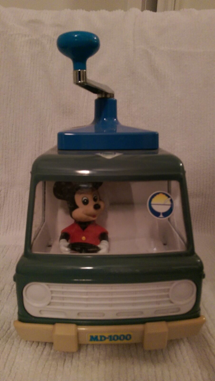 Disney Mickeys Ice Machine Model -MD-1000 Car SOLD IN JAPAN ONLY IN THE BOX
