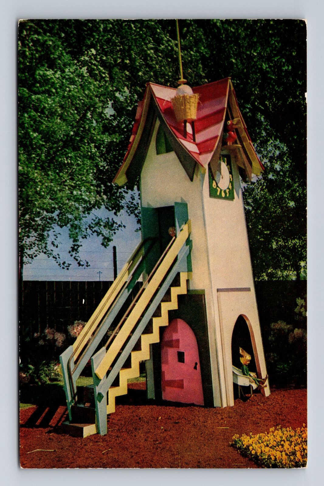 Oakland CA- California, California Spring Garden Show, Antique, Vintage Postcard