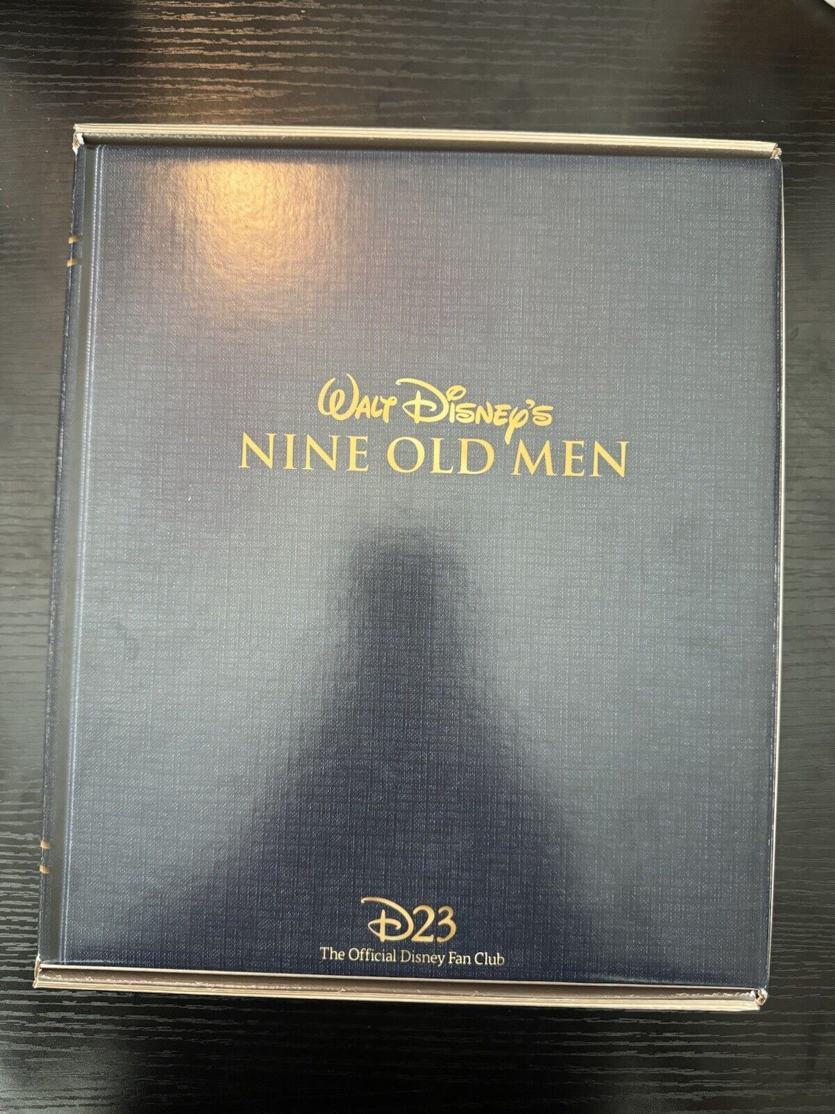 Disney D23 Fan Club 2017 Gold Member Gift Box - Walt Disney's Nine Old Men