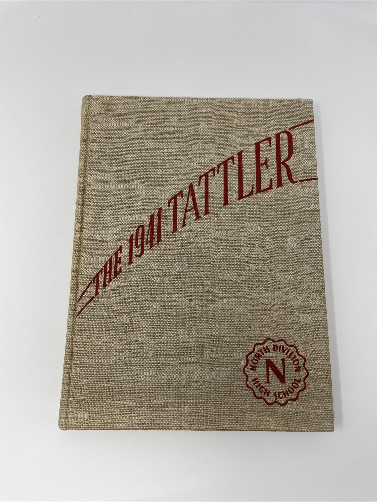 Tattler Yearbook North Division High School Milwaukee 1941 With Some Signatures