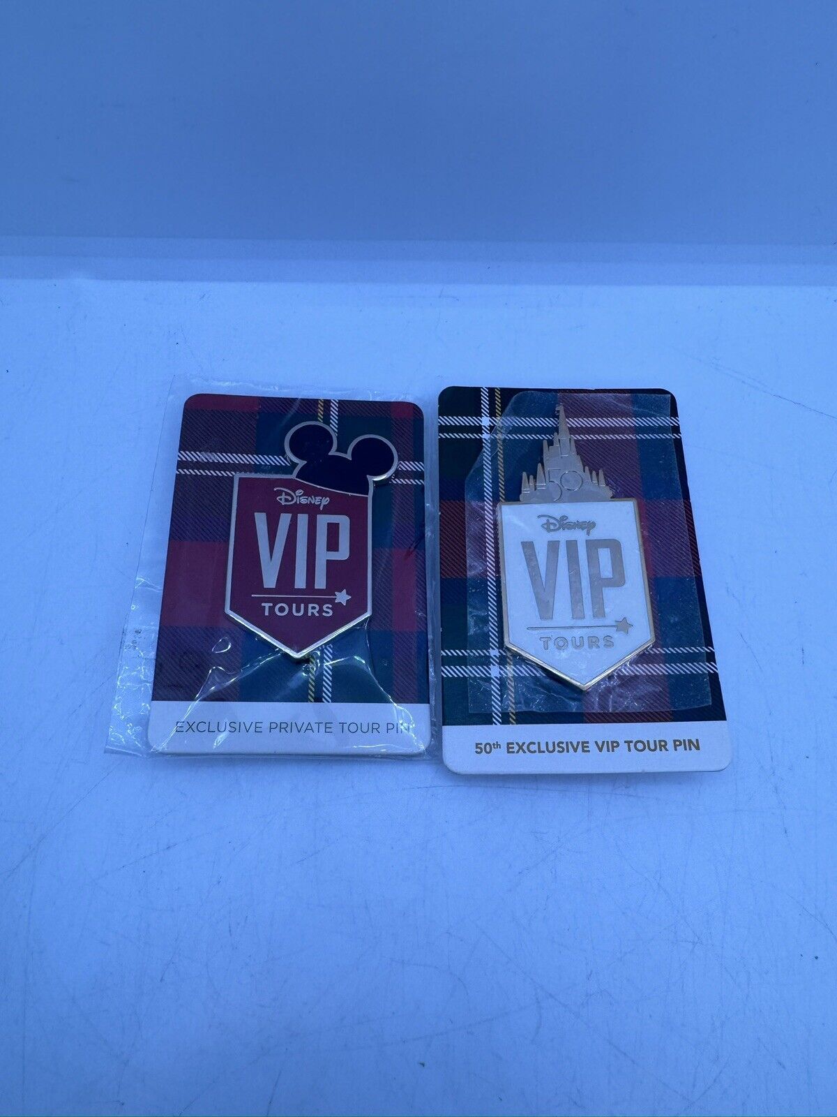 Walt Disney World 50th Retired & Mickey Private VIP Tour Pins Disneyland WDW