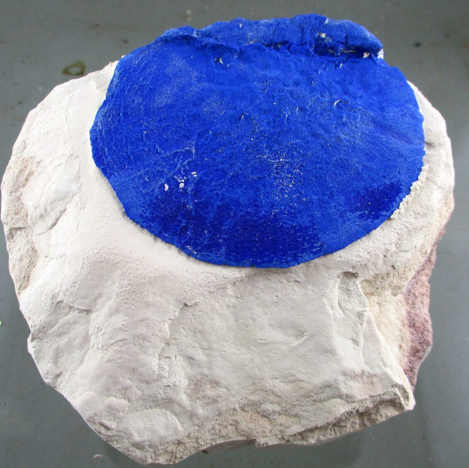 azurite sun,  mineral specimen