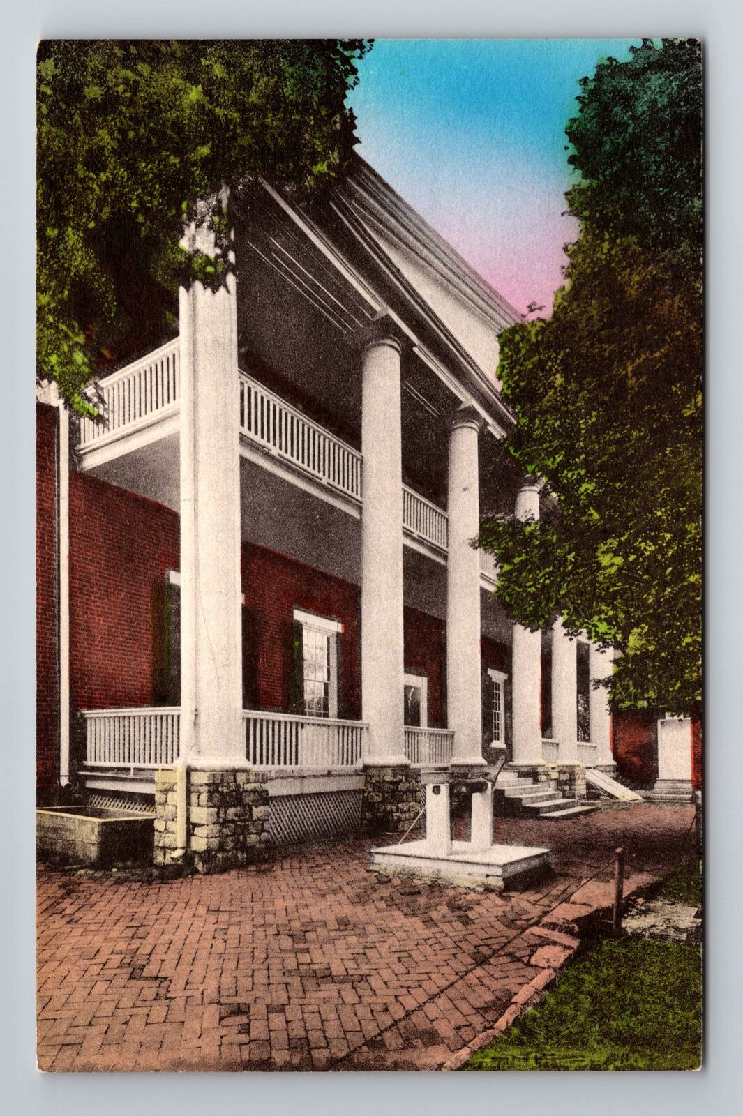 Nashville TN-Tennessee, The Hermitage Mansion, Antique, Vintage Postcard