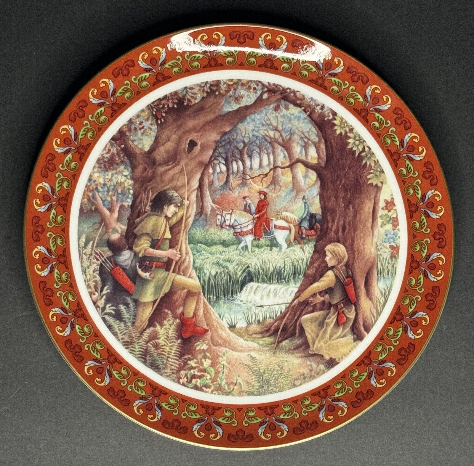 Coalport Bone China Folklore Legends Robin Hood Limited Edition Plate