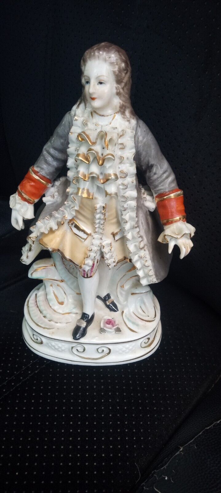 Meissen Porcelain Colonial Man Figurine Signed