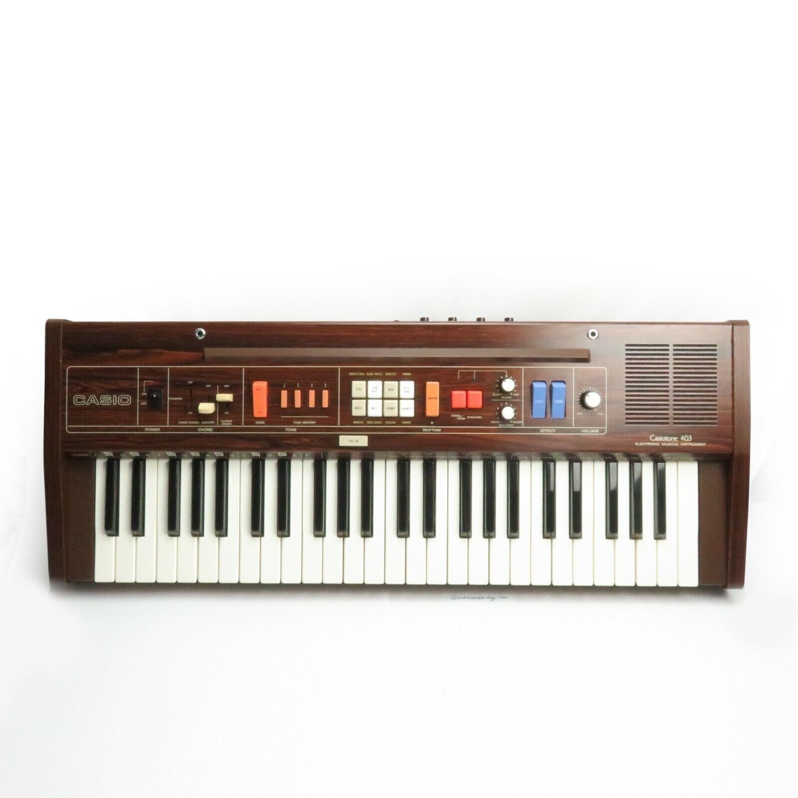 CASIO CASIOTONE 403 Electronic Analog Keyboard Vintage Synthesizer