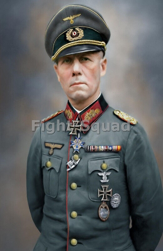 WW2 Picture Photo Germany German General Erwin Rommel Afrikakorps 3350