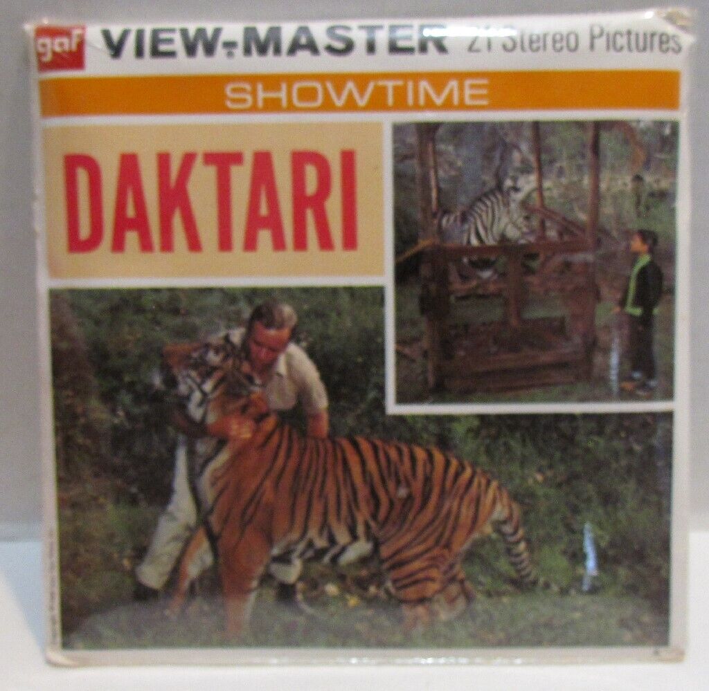 Daktari View-Master Pack B 498, 1968, SEALED PACK