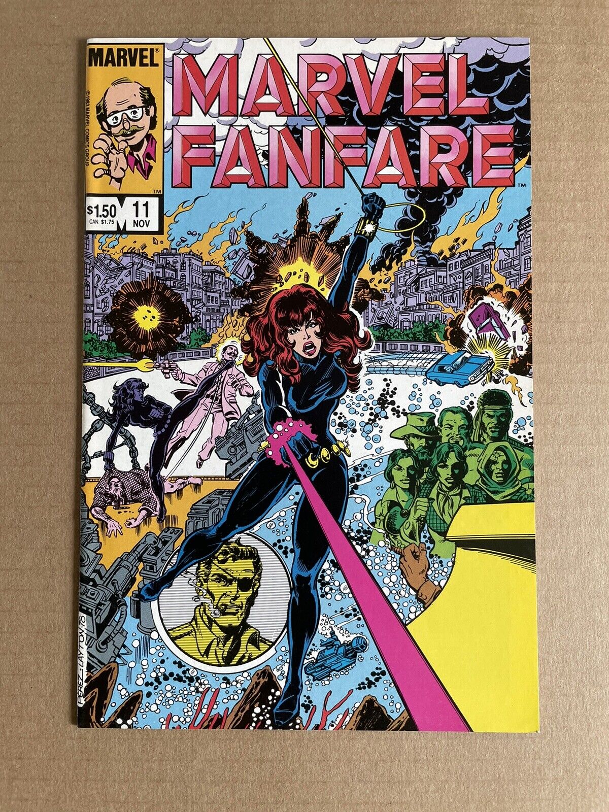 Marvel Comics, Marvel Fanfare #11, 1st Iron Maiden, Perez