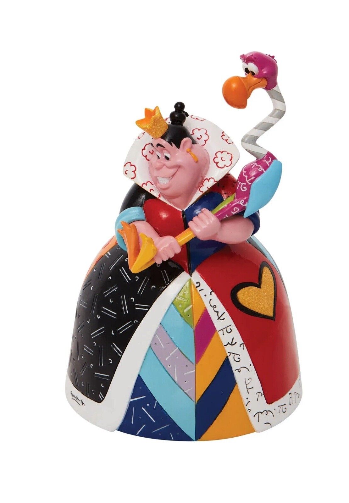 Disney Showcase Romero Britto Queen of Hearts Alice in Wonderland 8\