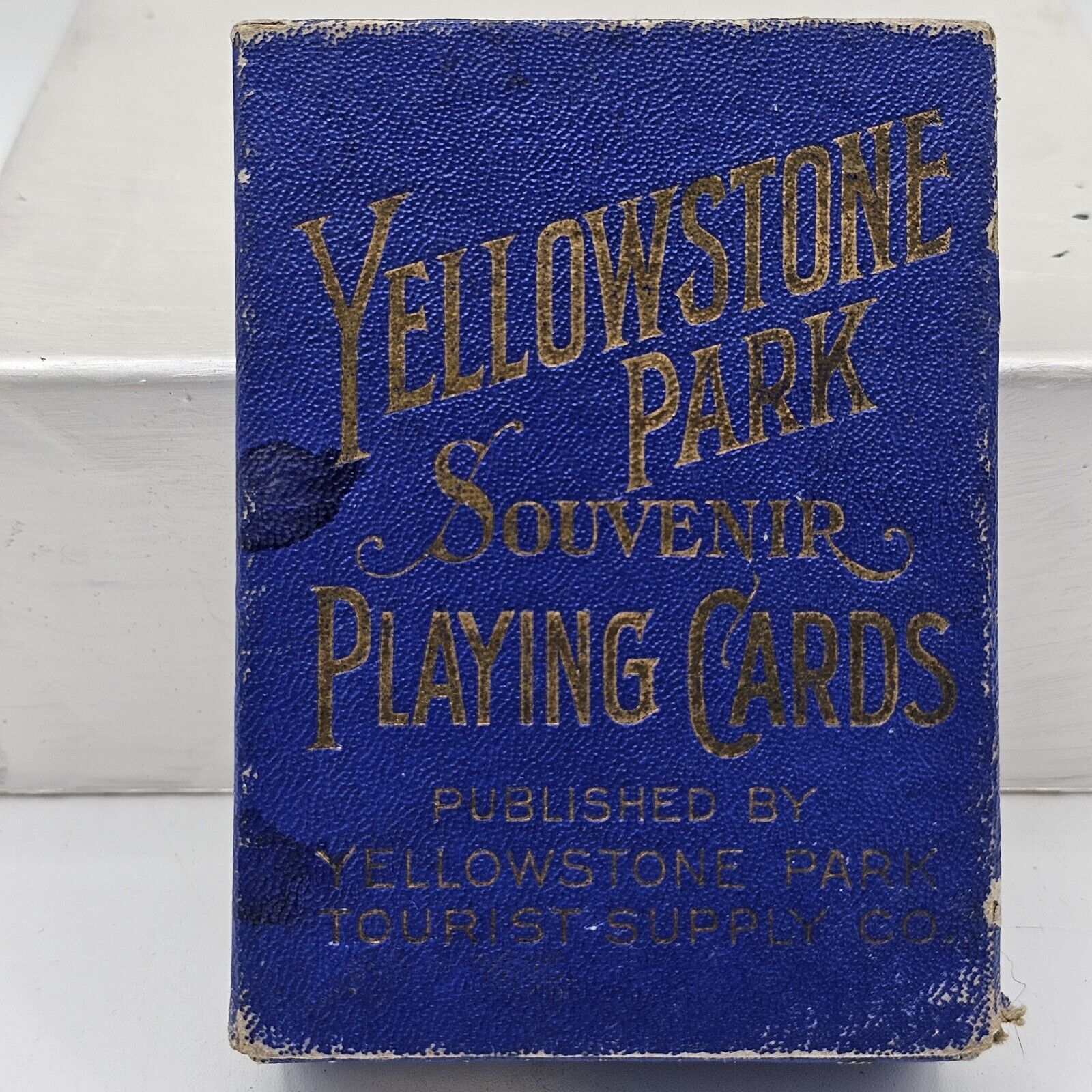 Early 1900\'s Yellowstone Park Souvenir Playing Cards (Pre-Automobile) Photos 
