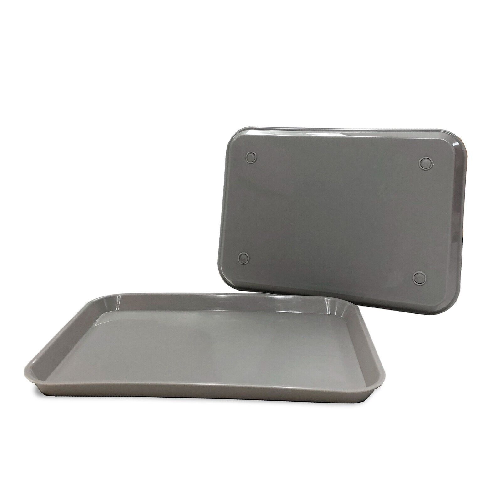Plastic Eating Food Serving Tray for Cafeteria Lunch Kids 13.25\