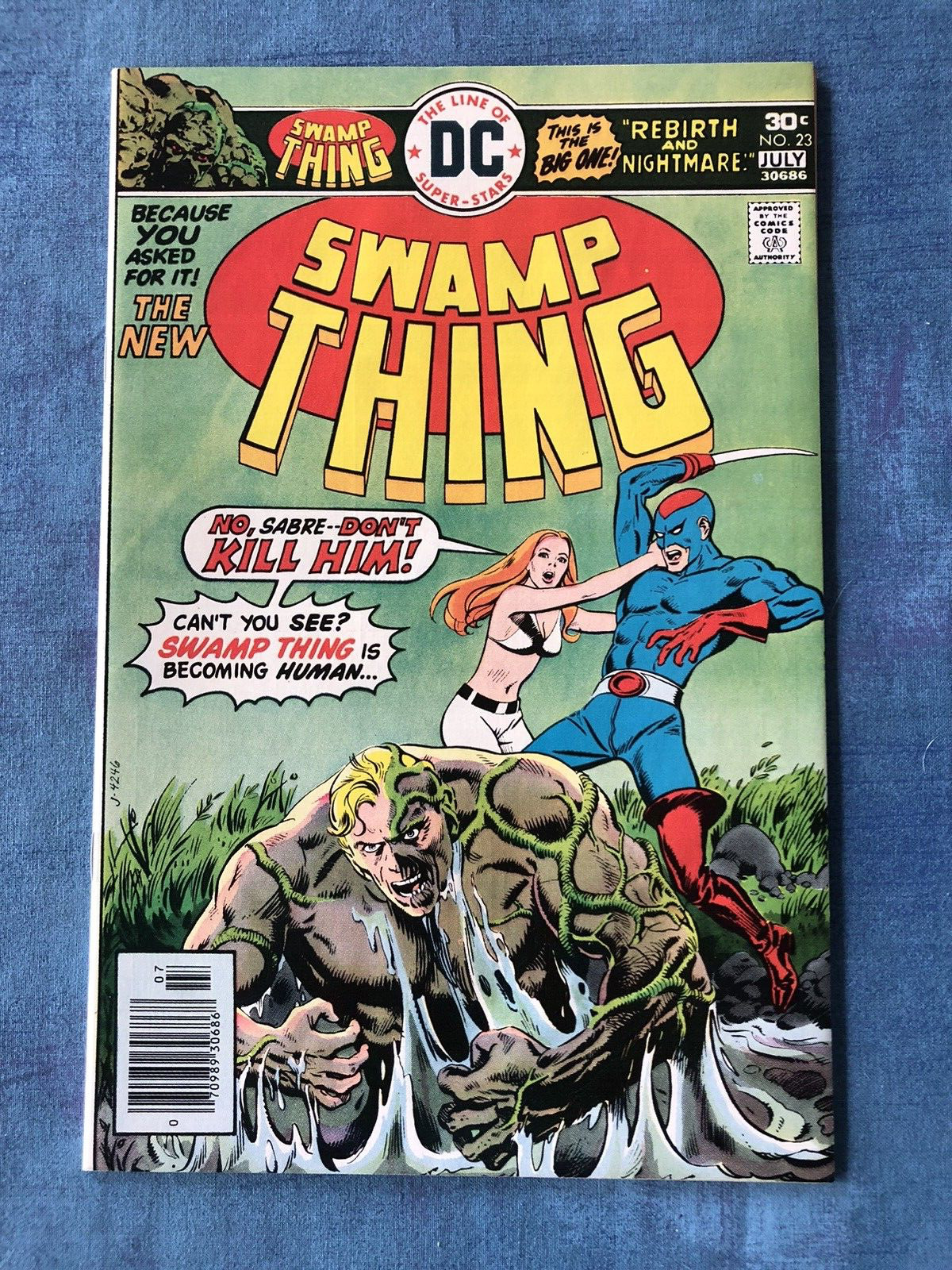 SWAMP THING #23  - DC Comics - 1976 - NM - HIGH-GRADE COMIC BOOK