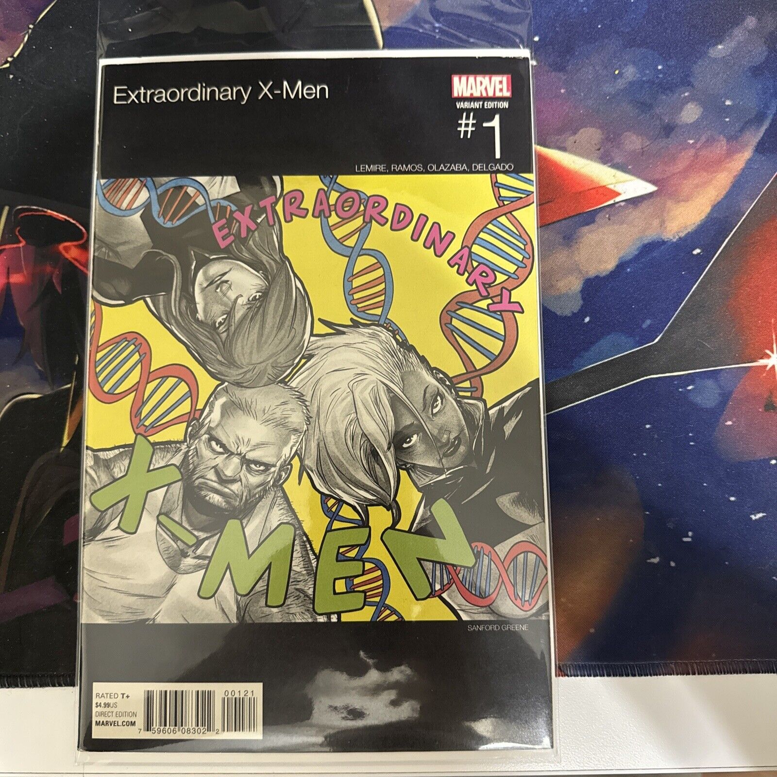 Extraordinary X-Men #1 Hip Hop Variant De La Soul Homage Marvel 2015